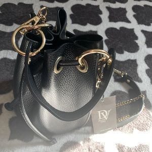 Diva’s bucket bag. Black.New with tag.